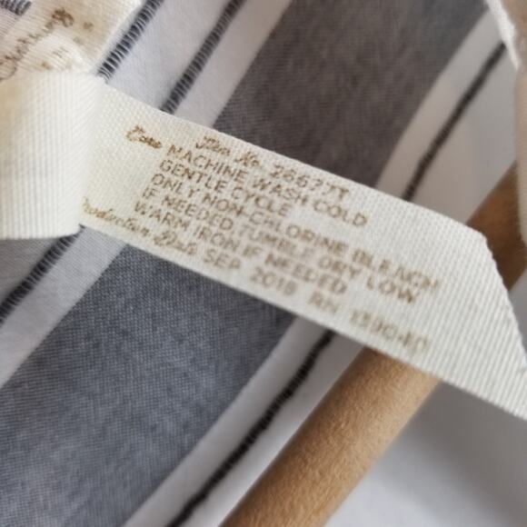 Matilda Jane 100% Cotton Striped Blouse Size S Small - Picture 4 of 6